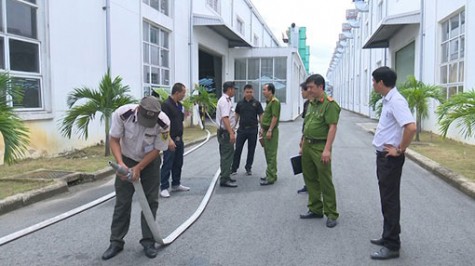 TX.Tân Uyên: Kiểm tra công tác phòng cháy và chữa cháy hàng loạt cơ sở kinh doanh