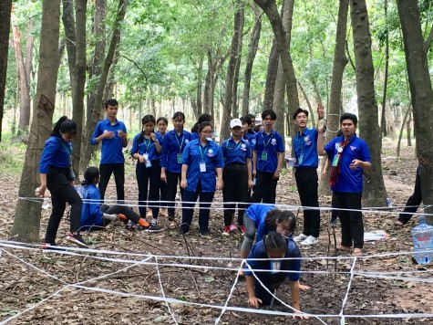 Các đội thanh niên tình nguyện TP.Thủ Dầu Một: Tổ chức trò chơi lớn liên trường năm 2019