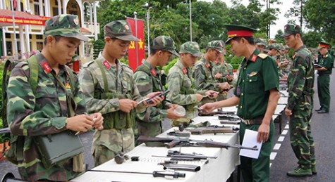 Trung đoàn 1, Sư đoàn 9 (Quân đoàn 4): Trao giải hội thi công tác kỹ thuật quân sự