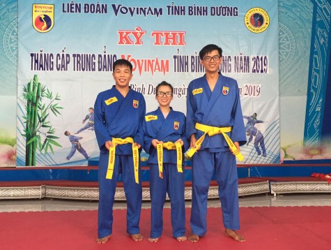 Thi thăng cấp Trung đẳng vovinam tỉnh: 55 thí sinh hoàn thành kỳ thi