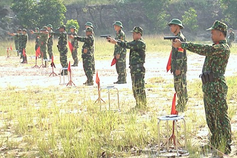 Bộ tư lệnh quân đoàn 4: Tổ chức hội thi điều lệnh, bắn súng và thể lực