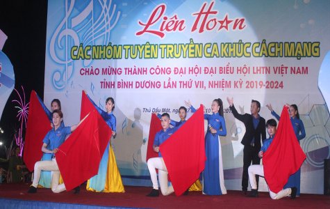 TP.Thủ Dầu Một: Sôi nổi Liên hoan các nhóm tuyên truyền ca khúc cách mạng năm 2019