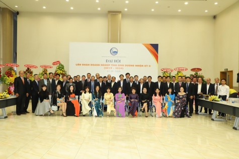 Liên đoàn Doanh nghiệp Bình Dương: Tổ chức Đại hội lần thứ II, nhiệm kỳ 2019-2024