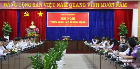 Hội nghị trực tuyến triển khai Luật An ninh mạng