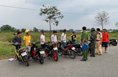 Chấn chỉnh tình trạng tụ tập, đua xe trái phép