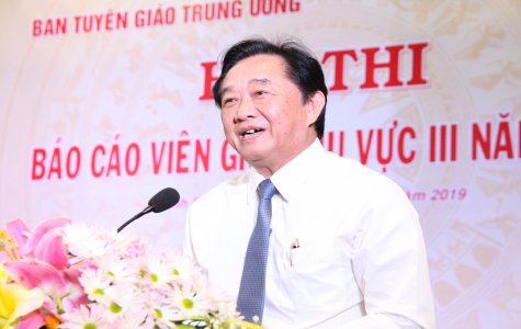 41 thí sinh tham gia Hội thi Báo cáo viên giỏi khu vực III năm 2019