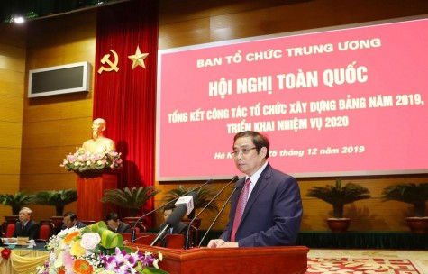 Hội nghị tổng kết công tác tổ chức xây dựng Đảng năm 2019