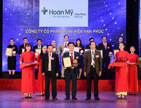 Bệnh viện Hoàn Mỹ Vạn Phúc 1: Nhận giải thưởng top 50 sản phẩm - dịch vụ chất lượng cao