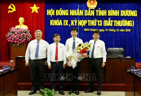 Thủ tướng phê chuẩn kết quả bầu bổ sung Phó Chủ tịch UBND tỉnh Bình Dương