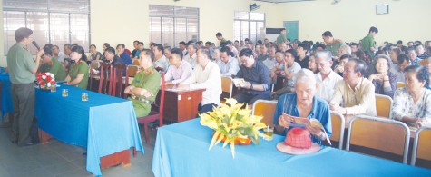 Phòng chống tội phạm trước, trong và sau Tết Nguyên đán: Tuyên truyền pháp luật để người dân nâng cao tinh thần cảnh giác