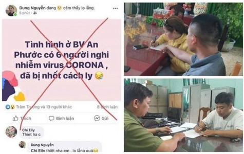 Xử lý nghiêm người tung tin sai sự thật về dịch bệnh