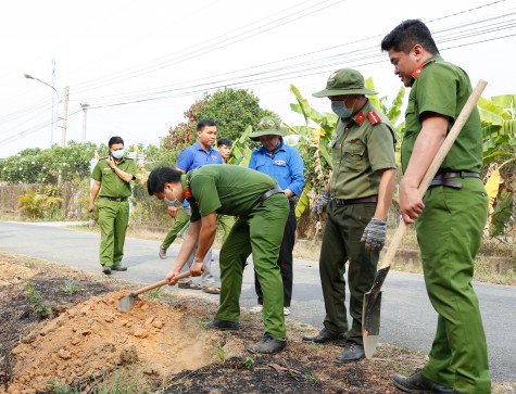 Tuổi trẻ Công an tỉnh: Tình nguyện vì an ninhTổ quốc, vì hạnh phúc nhân dân