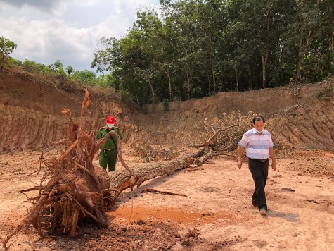 Thông tin tiếp theo vụ “Lợi dụng khai thác đất mặt để trục lợi”: Sở Tài nguyên và Môi trường vào cuộc