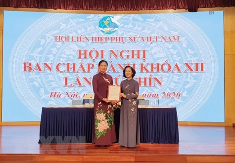 Bà Hà Thị Nga làm Chủ tịch Hội Liên hiệp Phụ nữ Việt Nam