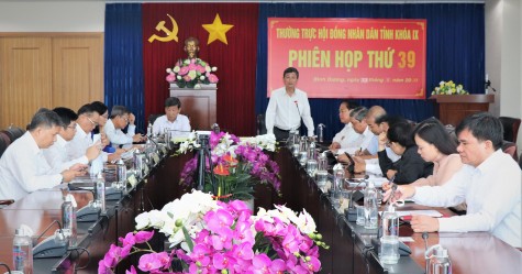 Phiên họp thứ 39, HĐND tỉnh khóa XI: Xem xét cho ý kiến về 2 tờ trình