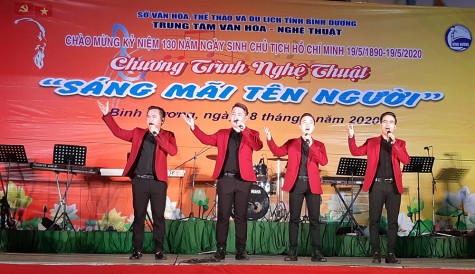 Đặc sắc chương trình nghệ thuật “Sáng mãi tên Người”