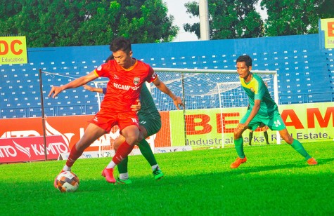 Becamex Bình Dương tập luyện chờ ngày trở lại V-League 2020