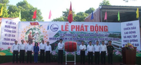 Phát động “Tết trồng cây đời đời nhớ ơn Bác Hồ”