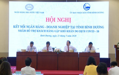 Hội nghị kết nối ngân hàng - doanh nghiệp tháo gỡ khó khăn do dịch Covid-19