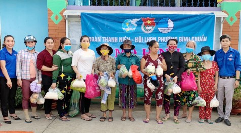 Phường đoàn Bình Chuẩn (TP.Thuận An): Thực hiện mô hình gắn kết yêu thương