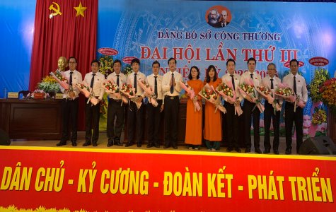 Đảng bộ Sở Công thương: Tổ chức thành công đại hội nhiệm kỳ 2020 -2025