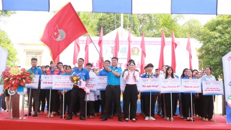 Xuất quân Chiến dịch Thanh niên tình nguyện hè năm 2020