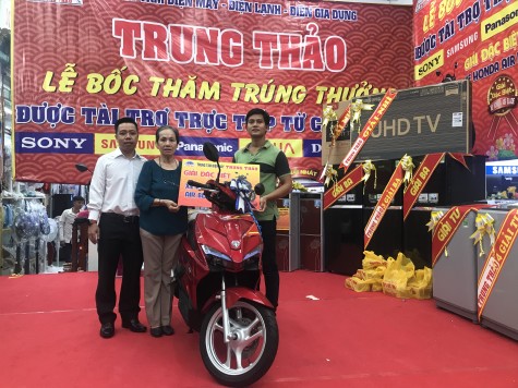 Trung tâm điện máy Trung Thảo: Trao thưởng chương trình khuyến mại “Vui cùng Trung Thảo - Chào xuân Canh Tý 2020”