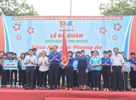 TP.Dĩ An: Xuất quân hè tình nguyện và chiến dịch “Hoa phượng đỏ” năm 2020