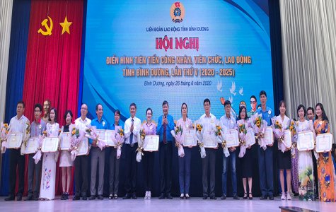 Hội nghị điển hình tiên tiến trong công nhân, viên chức, lao động tỉnh Bình Dương lần thứ V