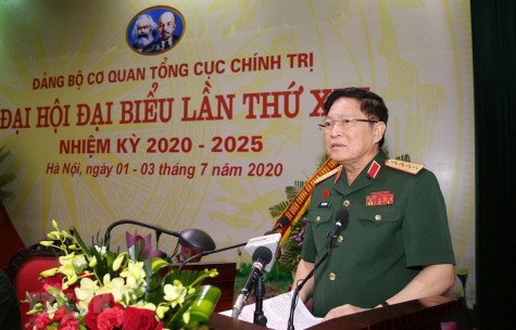 Đại hội đại biểu Đảng bộ Cơ quan Tổng cục Chính trị nhiệm kỳ 2020-2025