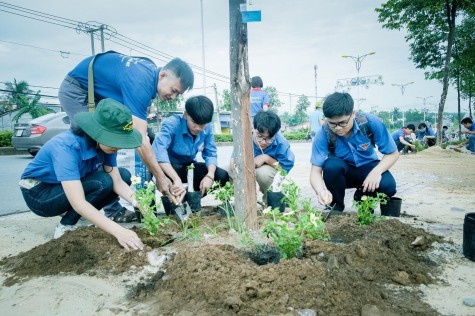 Thành đoàn Thủ Dầu Một tổ chức Ngày thứ bảy tình nguyện