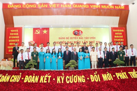 Bế mạc Đại hội đại biểu Đảng bộ huyện Bắc Tân Uyên lần thứ XII, nhiệm kỳ 2020- 2025: Đoàn kết, đồng thuận để phát triển nhanh, toàn diện và bền vững hơn