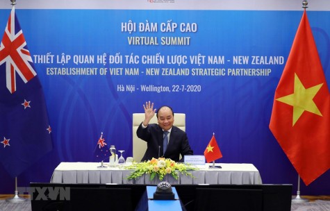 Tuyên bố chung về Quan hệ Đối tác chiến lược Việt Nam-New Zealand