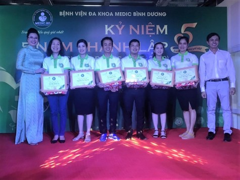 Bệnh viện đa khoa Medic Bình Dương  kỷ niệm 5 năm thành lập