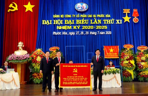 Đại hội Đảng bộ Công ty Cổ phần Cao su Phước Hòa nhiệm kỳ 2020-2025: Phát huy truyền thống, vững bước phát triển