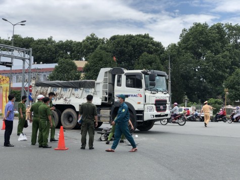 Va chạm xe ben, người phụ nữ bị cán chết tại chỗ