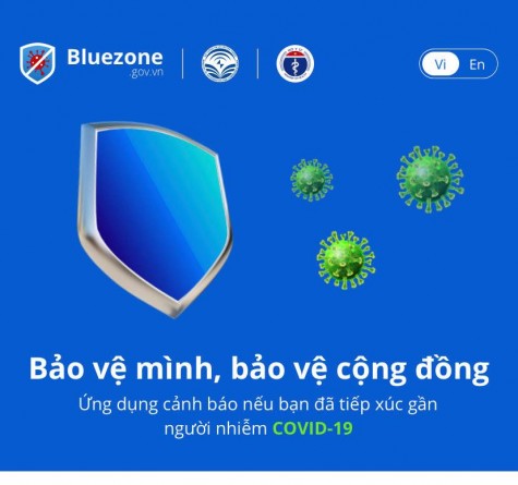 Đi từng ngõ, gõ từng nhà để hướng dẫn người dân cài đặt ứng dụng Bluezone