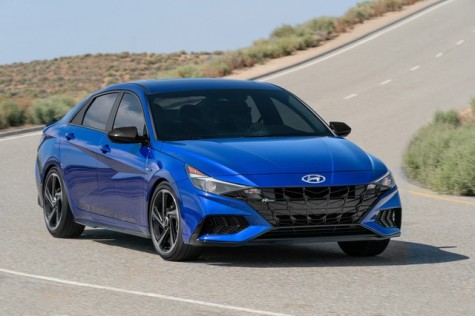 Hyundai Elantra N Line 2021 trình làng với động cơ hơn 200 mã lực