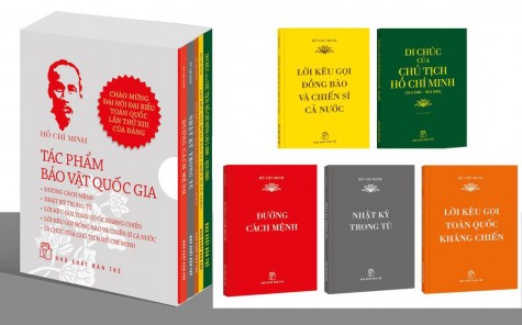 Xuất bản bộ sách Hồ Chí Minh - Tác phẩm Bảo vật quốc gia dịp Quốc khánh 2-9