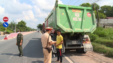 Huyện Dầu Tiếng: Tập trung xử lý vi phạm nồng độ cồn, quá tải