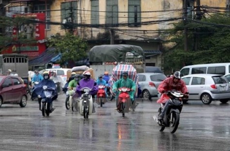 Bão số 5 suy yếu, mưa trên diện rộng nhiều nơi