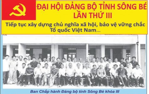 Đại hội đại biểu Đảng bộ tỉnh Sông Bé lần thứ III