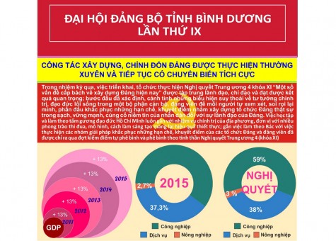 Đại hội đại biểu Đảng bộ tỉnh Bình Dương lần thứ IX