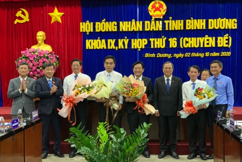 Thủ tướng Chính phủ phê chuẩn Chủ tịch và Phó Chủ tịch UBND tỉnh Bình Dương