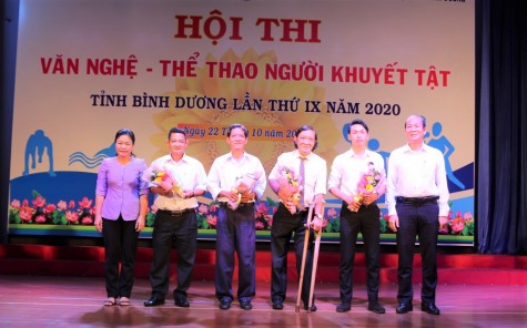 Khai mạc Hội thi Văn nghệ - Thể thao người khuyết tật Bình Dương lần thứ IX