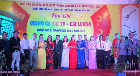 Chung kết hội thi Giọng ca tài tử - cải lương TP.Dĩ An lần IX