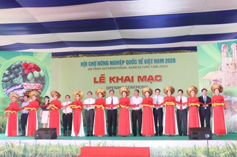 Khai mạc Hội chợ Nông nghiệp quốc tế Việt Nam năm 2020