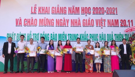 Trung tâm Giáo dục nghề nghiệp quản trị công nghệ Bình Dương tổ chức khai giảng năm học 2020-2021