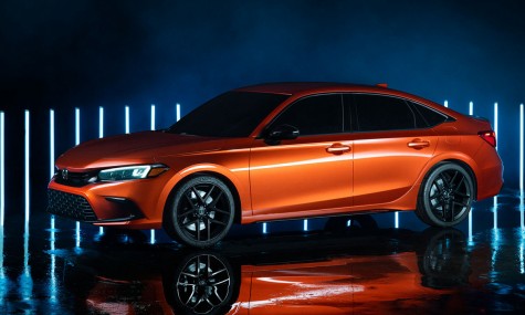 Nguyên mẫu Honda Civic 2022 ra mắt