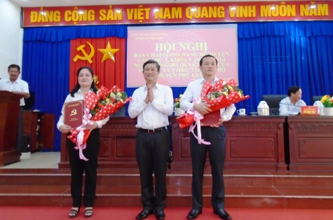 Hội nghị công bố Quyết định về công tác cán bộ